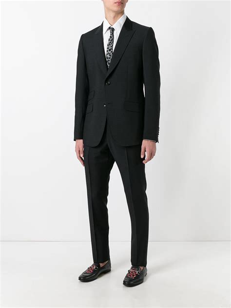 gucci two piece suit